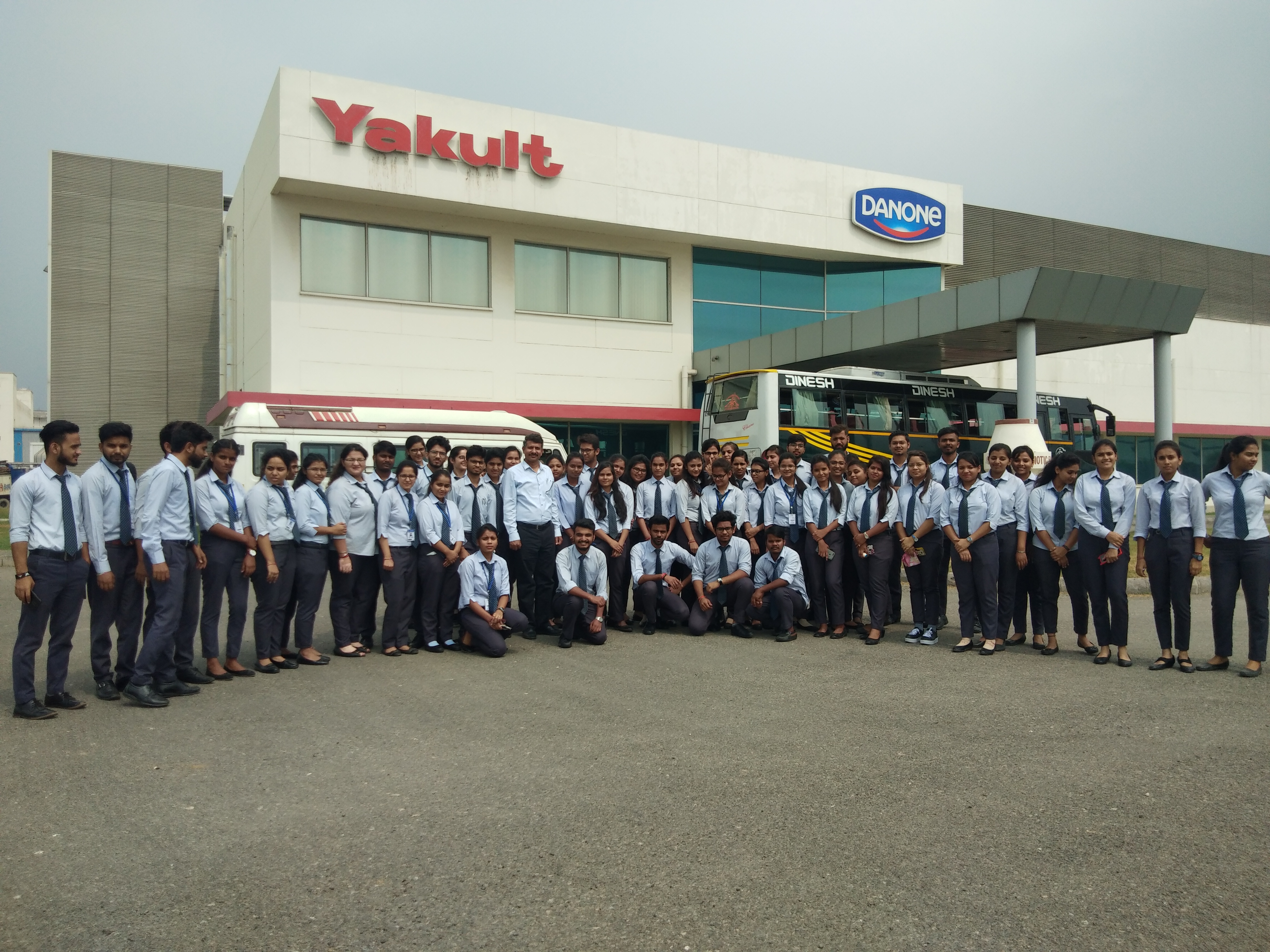 Industrial Visit at Yakult, Sonipath
