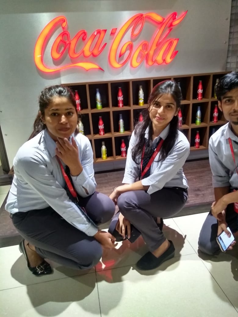Industrial Visit at Coca Cola