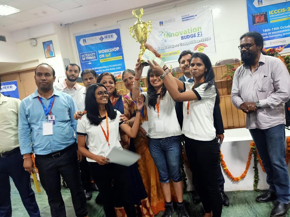 Best Innovation Award at Sharda University
