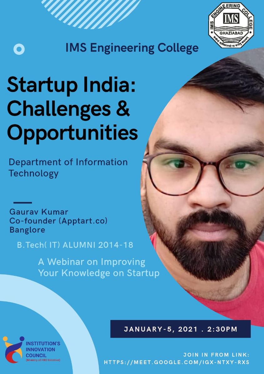 Startup India: Challange and Opportunities 