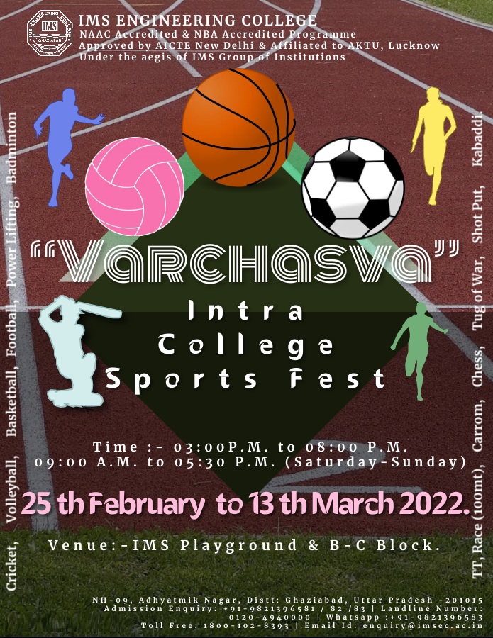 Varchasva-Intra College Sports Fest
