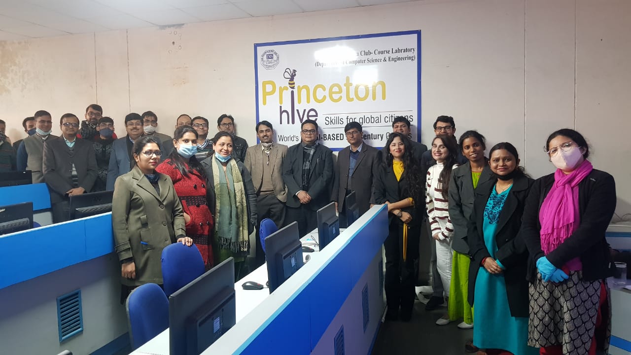 A faculty workshop was conducted by team of Princeton Hive 