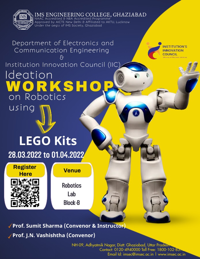Ideation workshop on Robotics using LEGO Kits