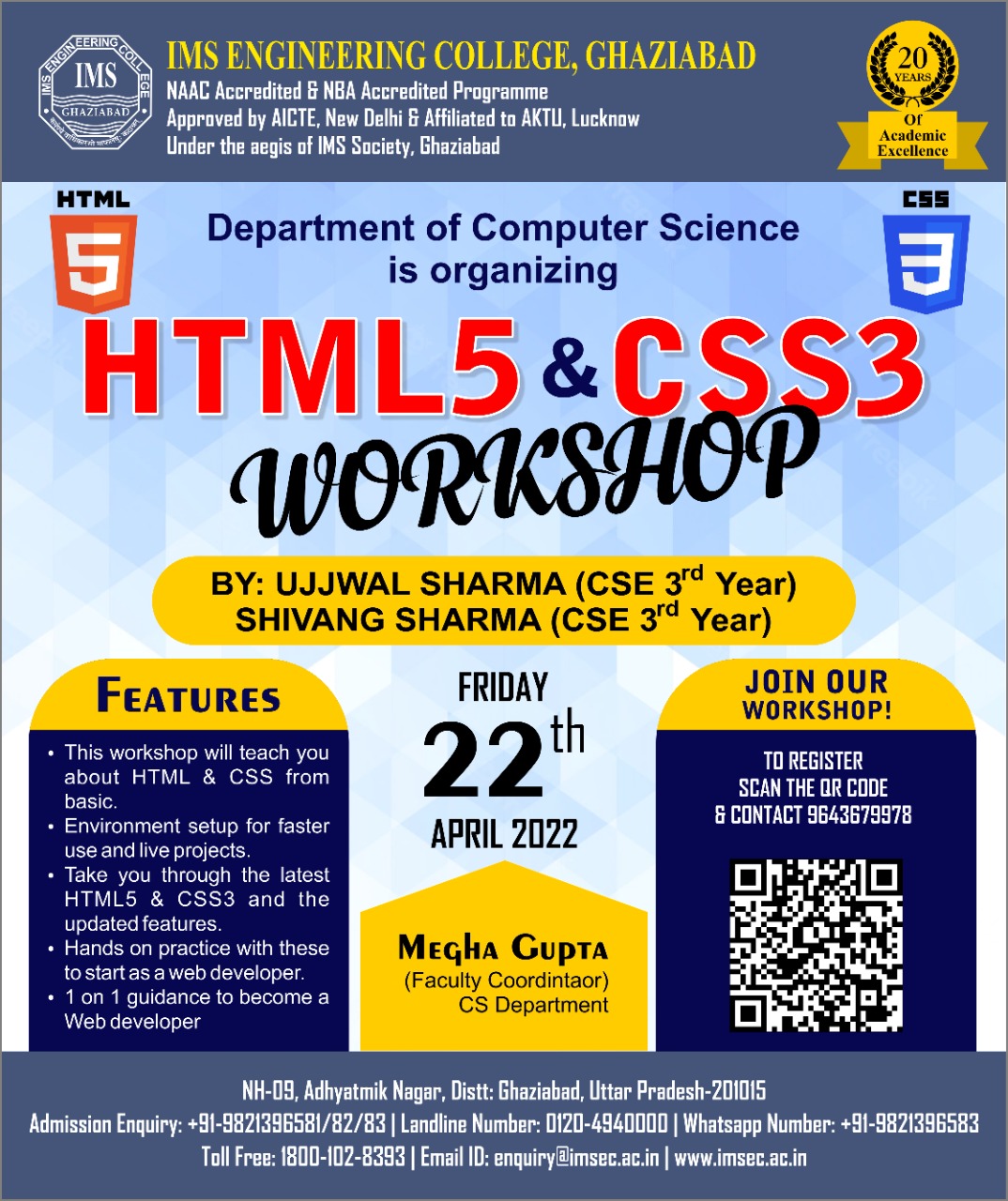 Workshop on HTML5 & CSS3