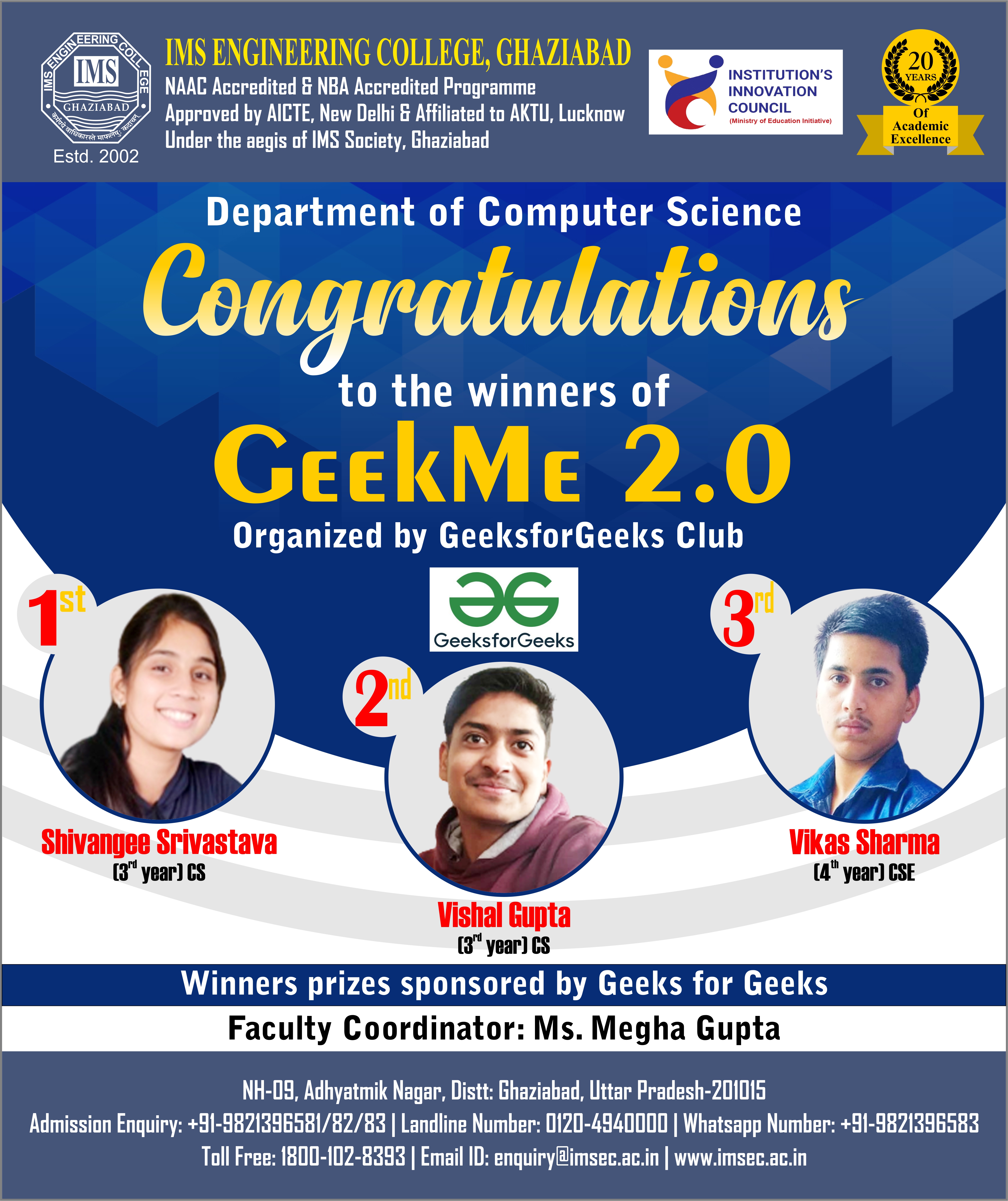 Congratulations to all winners-GeekMe-2