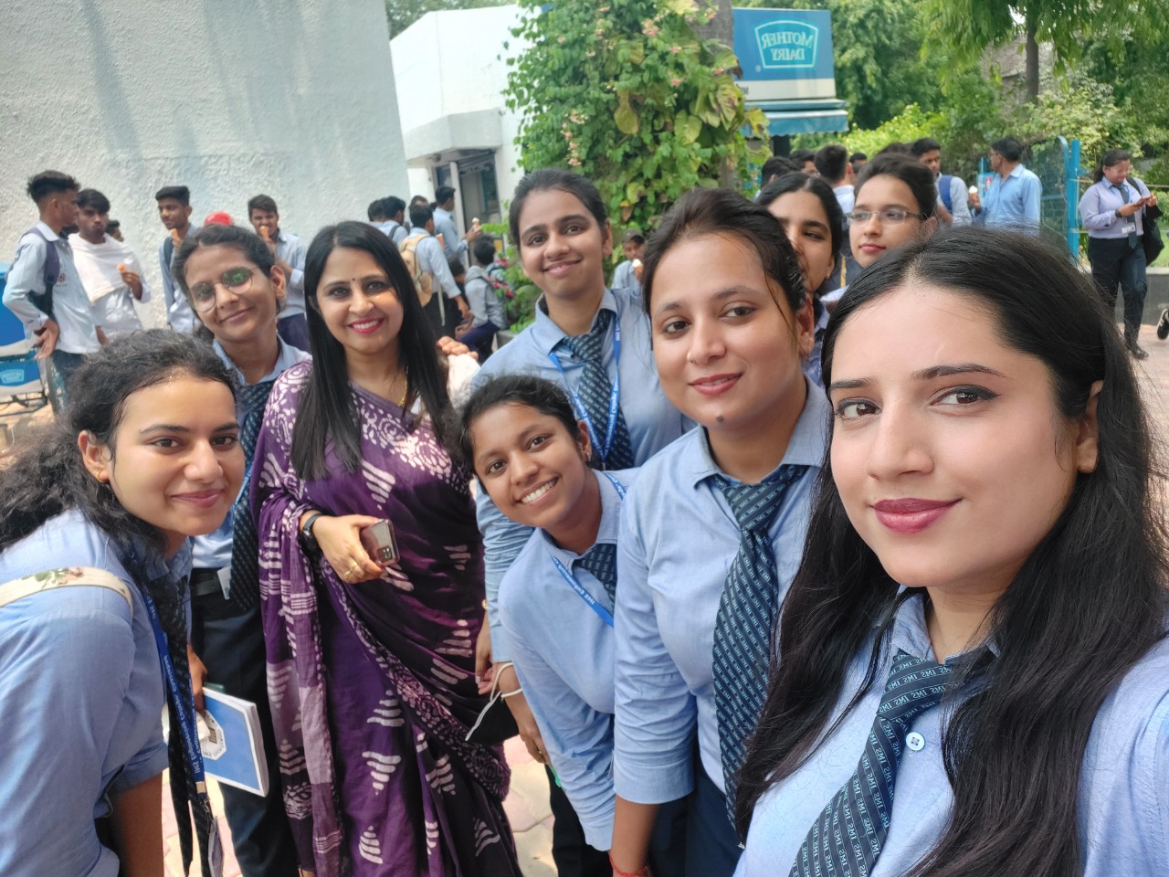 Mother-Dairy-Industrial-Visit for IMSEC Ghaziabad MBA Students
