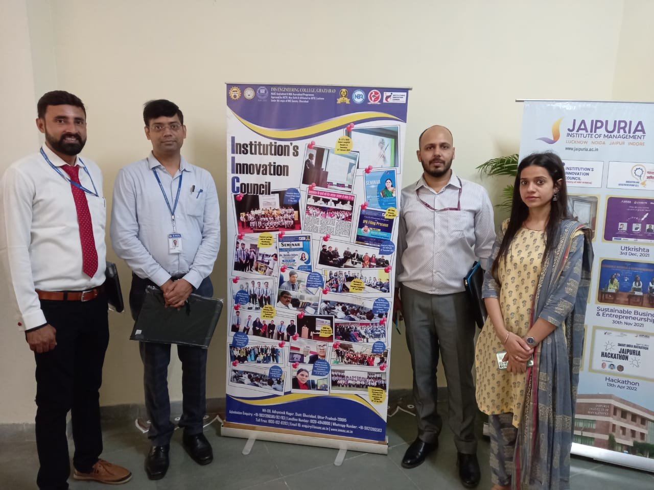 IIC regional meet was held at Amity University, participated imsec ghaziabad