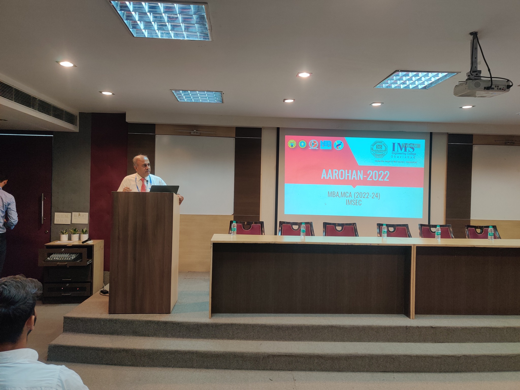 Aarohan 2022 the orientation program for MBA and MCA 