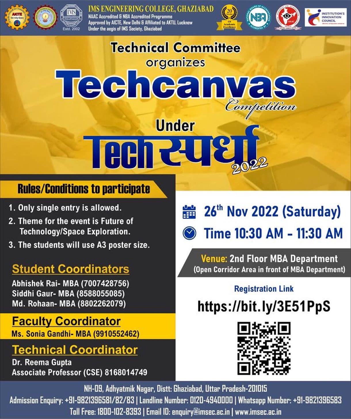 Techspardha organised by Technical Committee