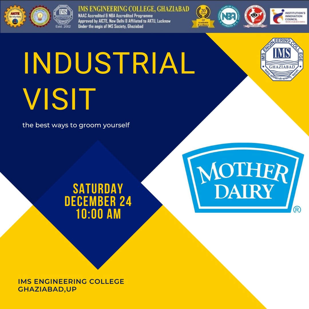 Industrial Visit to Mother Dairy New Delhi