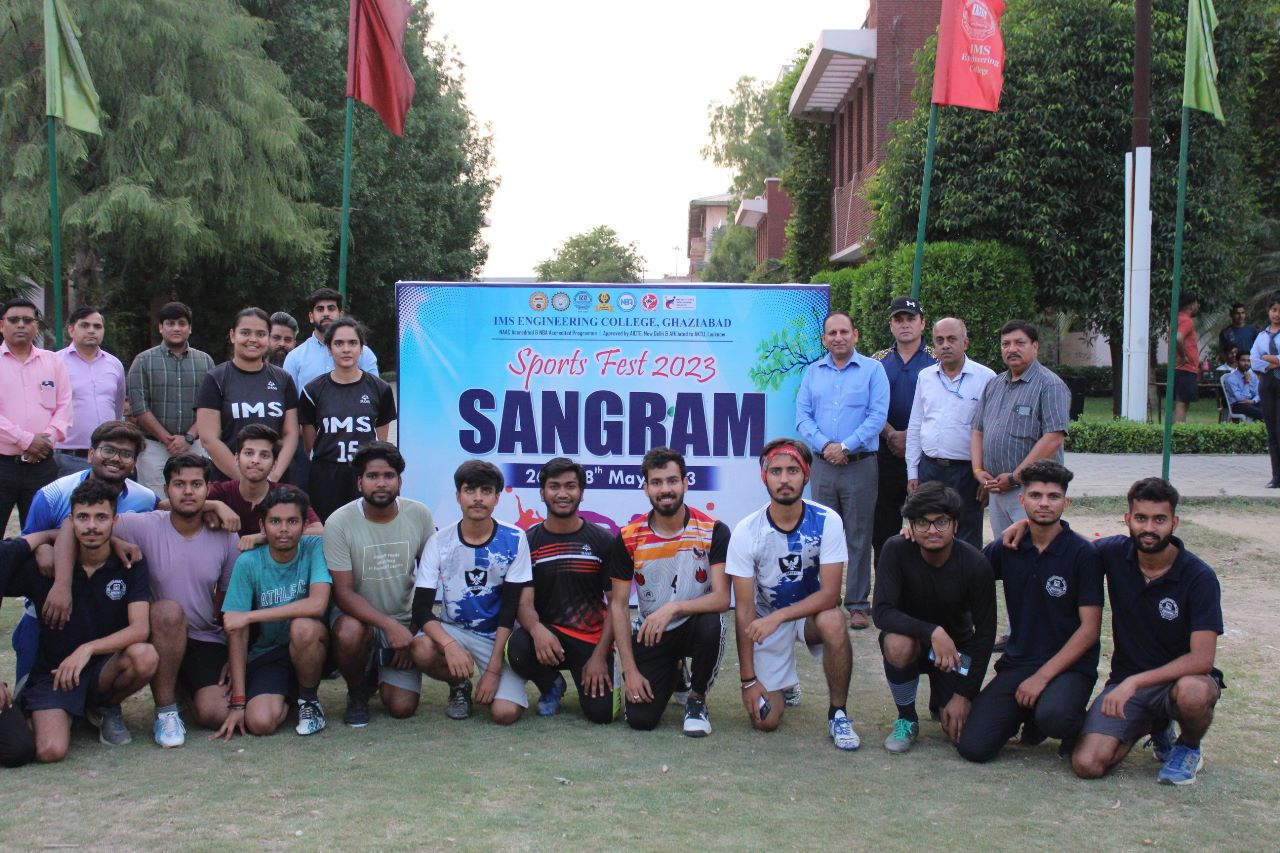Annual Sports Fest SANGRAM-2023 at IMSEC Ghaziabad
