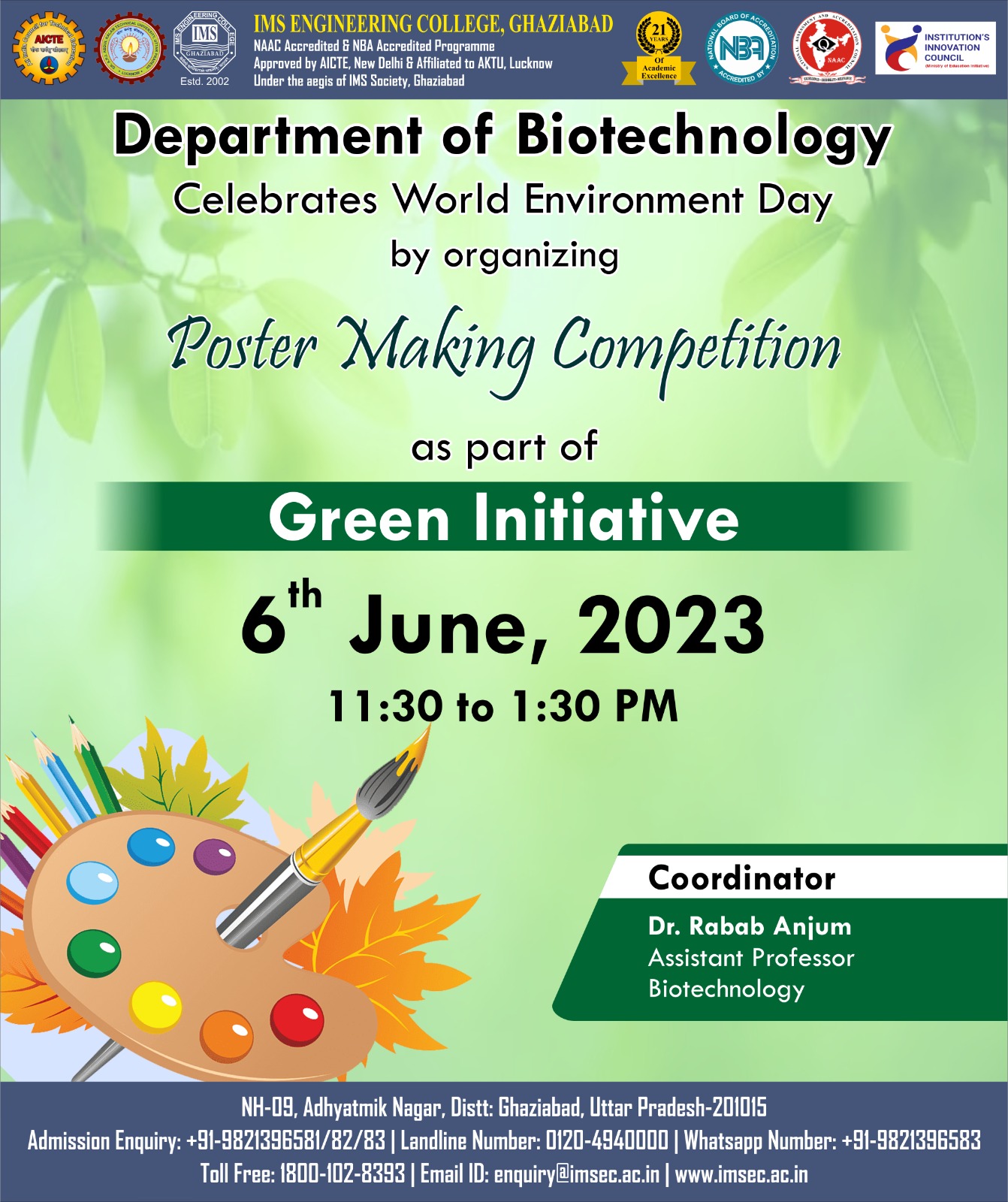 Competition on theme-Environment pollutions and ways to attain environmental sustainability