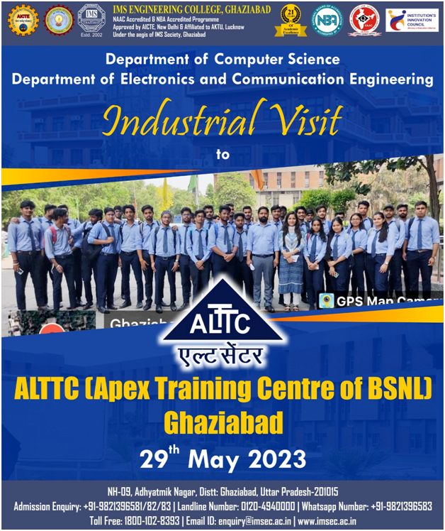 Industrial Visit (Apex training centre of BSNL)