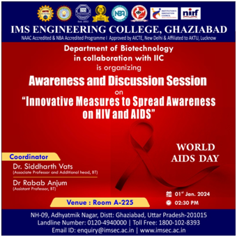 Awareness and Discussion session HIV and AIDS