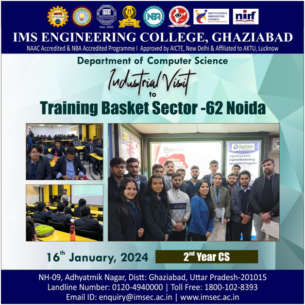 Industrial Visit to Training Basket Noida 